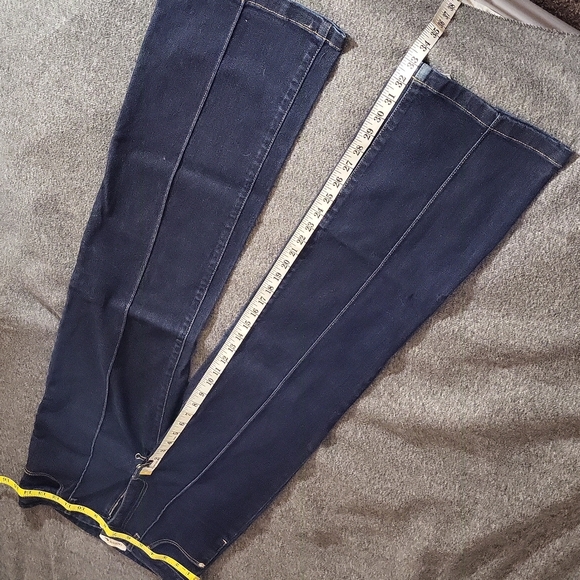 LACOSTE 🐊 High waist flare jeans size 24 - Picture 6 of 10